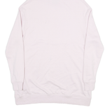NIKE Mens Pink Hoodie S Cotton Blend Pullover Lightweight Casual Sweatshirt