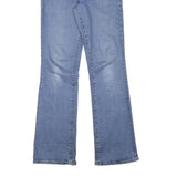 LEVI'S Womens Jeans Blue Regular Flared Denim Light W28 L32 Classic Fit Zip