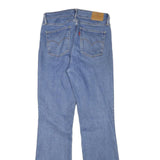 LEVI'S Womens Jeans Blue Regular Flared Denim Light W28 L32 Classic Fit Zip