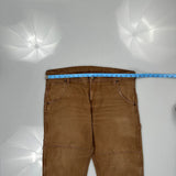 Unbranded Carpenter Pants - 38W 30L Brown Cotton