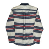 Tommy Hilfiger Striped Shirt - Large Multicoloured Cotton