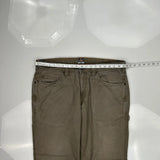 Ridgecut Carpenter Pants - 38W 32L Gray Cotton