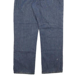 CARHARTT Womens Regular Blue Denim Classic Jeans W36 L32 Durable Zip Fastening
