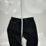 Levis Jeans - 34W 30L Black Cotton