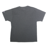 CHAMPION Mens Grey IUPUI Graphic T-Shirt L Short Sleeve Crew Neck Cotton