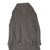 MASSIMO DUTTI Womens Grey Plain Cotton Blend Pullover Jumper M Relaxed