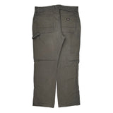 Dickies Carpenter Pants - 36W 32L Gray Cotton