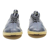 DR MARTENS Casual Mens Leather Lace-Up Shoes Blue UK 6.5 Comfortable Style