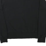 CHAMPION Womens Black Sweatshirt Crew Neck S Cotton Blend Casual Pullover