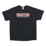 GILDAN Mens Black Segerstrom Volleyball Graphic T-Shirt XL Short Sleeve Crew