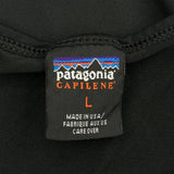 Capilene Patagonia T-Shirt - Large Black Polyester
