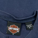 Hale'S Harley-Davidson Harley Davidson Graphic Vest - Medium Blue Cotton