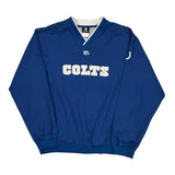 Indianapolis Colts Nfl Sweatshirt - Medium Blue Polyester