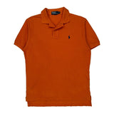 Polo By Ralph Lauren Polo Shirt - Medium Orange Cotton