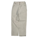 Carhartt Carpenter Trousers - 28W 31L Beige Cotton