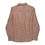 Armani Exchange Floral Shirt - Medium Pink Cotton