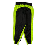 Black Label Starter Contrast Stitch Track Pants - Large Gray Polyester