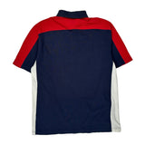 Tommy Hilfiger Polo Shirt - Large Navy Cotton