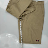 Dickies Chino Shorts - 38W 11L Beige Cotton