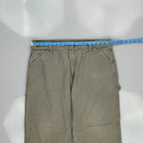 Unbranded Carpenter Pants - 36W 30L Gray Cotton