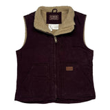 Forge Workwear Vest - Medium Burgundy Cotton