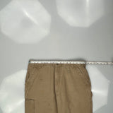 Carhartt Double Knee Carpenter Pants - 34W 32L Khaki Cotton