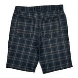 Oakley Checked Shorts - 31W 12L Grey Cotton