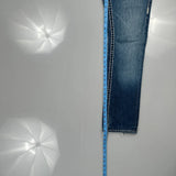 True Religion Contrast Stitch Jeans - 29W UK 8 Light Wash Denim