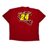 Jeff Gordon Nascar T-Shirt - 3XL Red Cotton