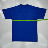 New York Giants Nfl T-Shirt - Large Blue Cotton
