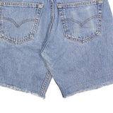 LEVI'S Mens Denim Blue Casual Shorts M W31 Classic Cotton Blend 501