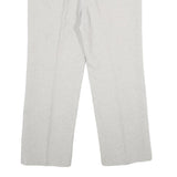CANDA Mens Wool Blend Regular Fit Grey Trousers W32 L30 Classic Zip Fastening