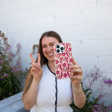Seashell Flower Stack iPhone 16 Plus Case
