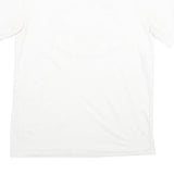 TRUE RELIGION Mens White Graphic T-Shirt L Short Sleeve Crew Neck Cotton Blend