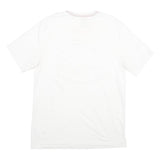 TRUE RELIGION Mens White Graphic T-Shirt L Short Sleeve Crew Neck Cotton Blend