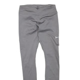 NIKE Womens Joggers Grey S W24 L28 Slim Tapered Sportswear Activewear