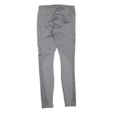 NIKE Womens Joggers Grey S W24 L28 Slim Tapered Sportswear Activewear