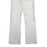 LEVI'S 507 Mens Jeans White Regular Straight Denim Light W32 L33 Cotton Classic