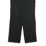 DICKIES Mens Black Cotton Regular Straight Trousers W32 L32 Workwear Utility