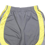 NIKE Mens Grey & Yellow Casual Shorts L W32 Sportswear Athletic