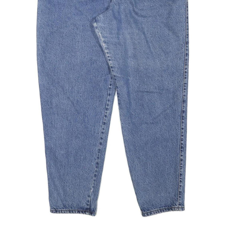 LEVI'S Womens Relaxed Blue Denim Jeans W36 L29 Classic Fit Zip Closure