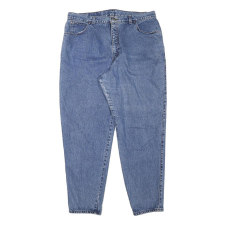 LEVI'S Womens Relaxed Blue Denim Jeans W36 L29 Classic Fit Zip Closure