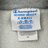 Reverse Weave Champion Sweatshirt - XS Grey Cotton Blend