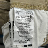 Carhartt Carpenter Pants - 34W 34L Khaki Cotton