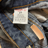 Sexy Girl Jeans Mini Denim Skirt - 28W UK 8 Blue Cotton