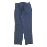 Womens Blue Regular Fit Straight Denim Cotton Blend Zip W29 L29 Classic Jeans