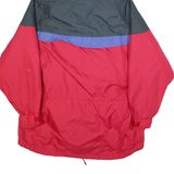 COLUMBIA Womens Red & Purple Outdoor Zip Jacket XL Polyester Blend