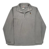 Disney 1/4 Zip - Medium Grey Polyester