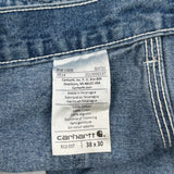 Carhartt Carpenter Pants - 36W 30L Blue Cotton