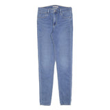 LEVI'S 720 Womens Jeans Blue Slim Skinny Denim Medium W29 L32 Zip
